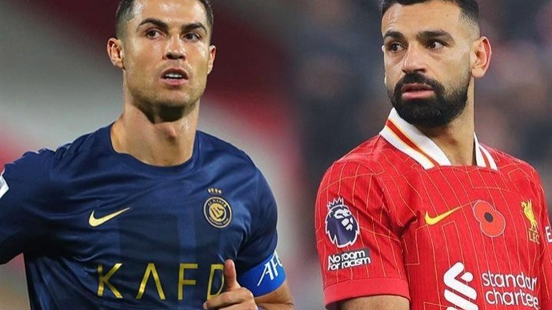 محمد صلاح وكريستيانو رونالدو
