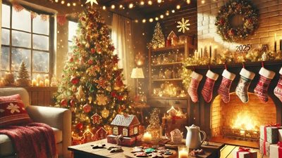 6 أفكار لتزيين المنزل في احتفالات الكريسماس