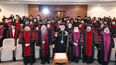 البابا تواضروس يشهد حفل تخرج جامعة هولي صوفيا ويشيد بدورها في خدمة الكنيسة
