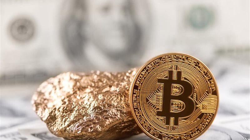 الذهب والبيتكوين