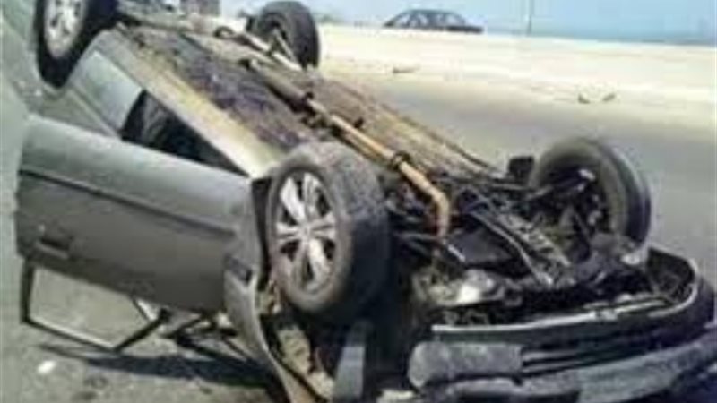 حادث انقلاب سيارة -أرشيفية