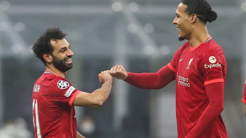 فان دايك ومحمد صلاح