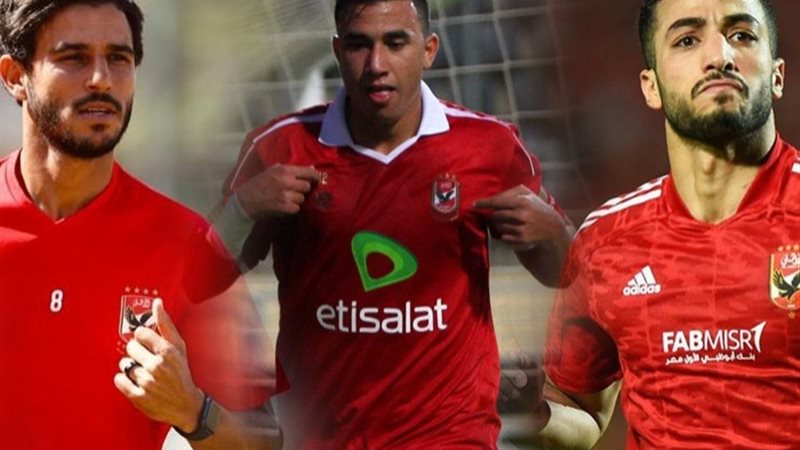 محمد عبد المنعم وتريزيجيه وحمدي فتحي