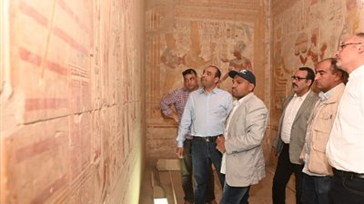 «الآثار» تتابع أعمال الترميم للمواقع الأثرية بالمحافظات، بدأت من سوهاج
