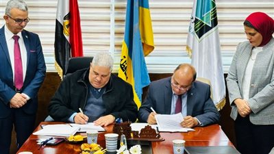 مشروع الاستزراع السمكي البحري وجامعة برج العرب يتفقان على التعاون المشترك