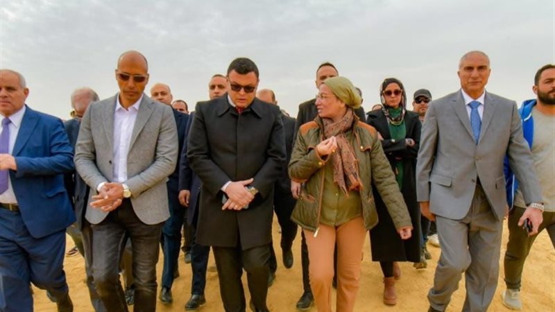 المهندس شريف الشربيني والدكتورة ياسمين فؤاد