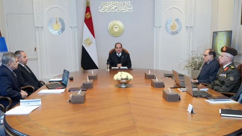 اجتماع الرئيس عبدالفتاح السيسي