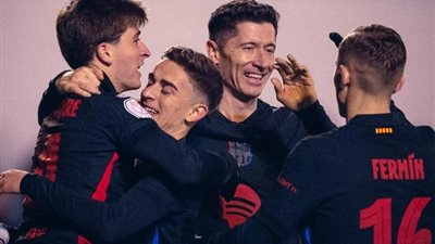برشلونة يسحق بارباسترو برباعية ويصعد لدور الـ16 بكأس ملك إسبانيا