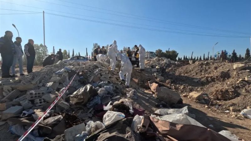 مقبرة جماعية في ريف درعا