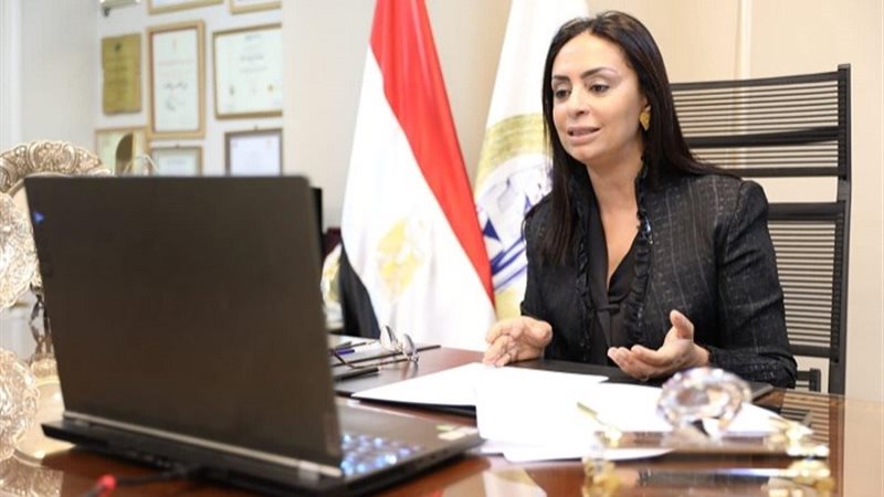 الدكتورة مايا مرسي وزيرة التضامن الاجتماعي