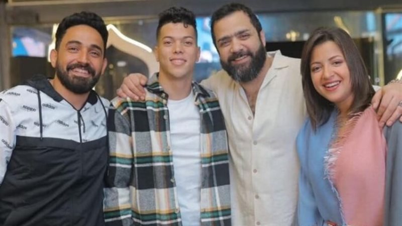 منى فاروق وإمام عاشور