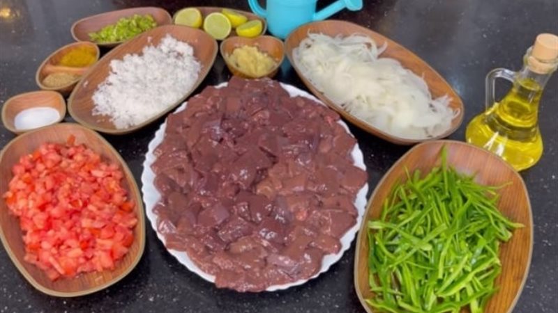 طريقة تحضير الكبدة والسجق
