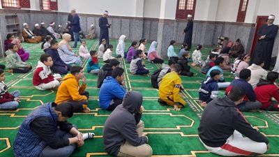 وعقد برنامج لقاء الجمعة للأطفال، كفر الشيخ تفتتح مسجدين بالمحافظة (صور)