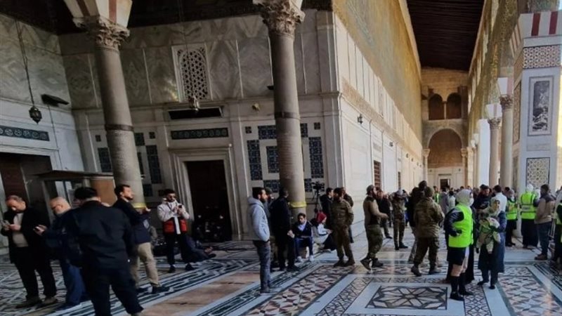 المسجد الأموي في العاصمة السورية دمشق