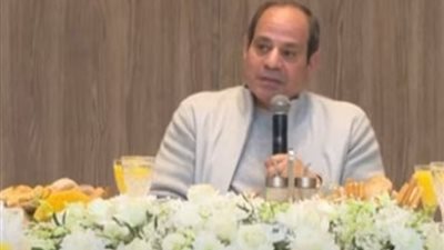 الرئيس السيسي: جهودنا لاحتواء الأزمة في غزة بدأت منذ 7 أكتوبر