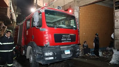 الحماية المدنية تسيطر على حريق شقة سكنية بالعمرانية
