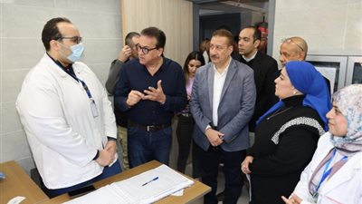 وزير الصحة ومحافظ المنوفية يتفقدان وحدة «صحة سبك الأحد» بأشمون