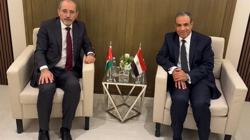 وزير الخارجية ونظيره الأردني