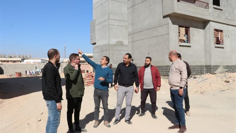 رئيس جهاز تنمية مدينة 6 أكتوبر، يجري جولة تفقدية بمشروعات ا