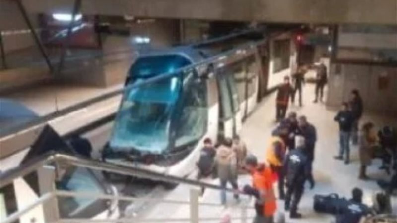 تصادم قطارين بستراسبورج في فرنسا