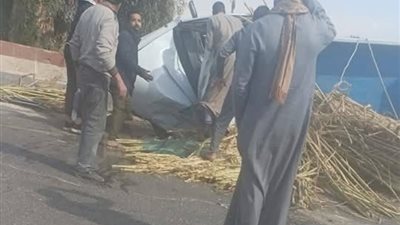 ننشر الصور الأولى من حادث مروع على طريق الموت بسوهاج (فيديو)