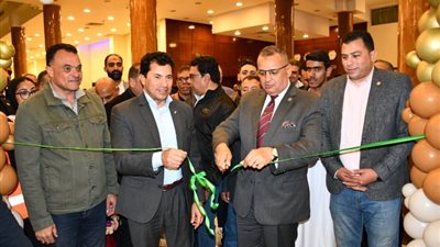 افتتاح الخيمة البدوية في المدينة الشبابية والرياضية بشرم الشيخ