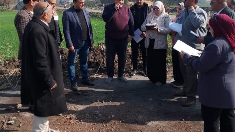 معاينة مواقع تدوير القمامة