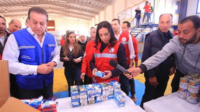 «القاهرة الإخبارية» ترصد تجهيز المساعدات الإنسانية تمهيدًا لإدخالها إلى غزة