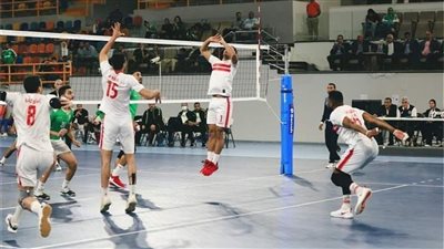  الزمالك يتأهل لنصف نهائي البطولة العربية للطائرة بعد فوزه على الجزيرة الإماراتي