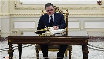 «من قصر عابدين» وزير الداخلية يوجه كلمة شكر للرئيس السيسي بمناسبة عيد الشرطة  