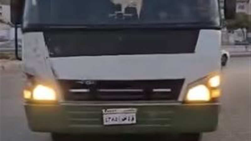 ضبط أتوبيس مدارس مخالف 