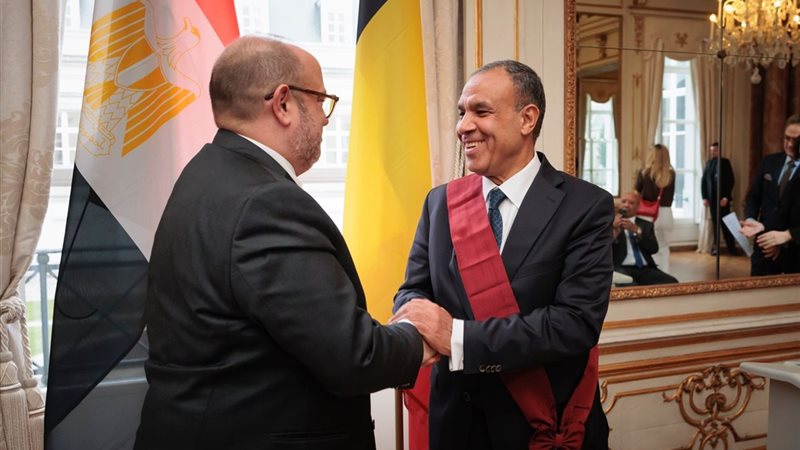 تكريم وزير الخارجية في بروكسل 