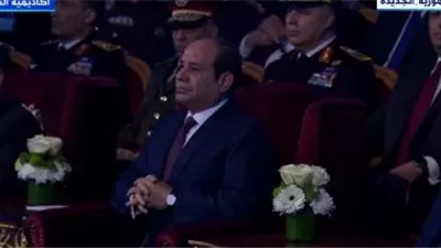 انطلاق احتفالية عيد الشرطة الـ 73 بحضور الرئيس السيسي