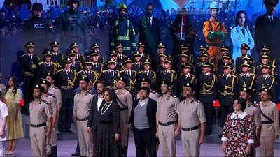 «مصر خط أحمر».. أوبريت يضيء احتفالات عيد الشرطة الـ73