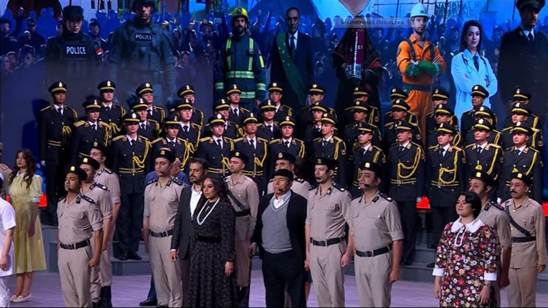 أوبريت مسرحية «مصر خط أحمر»