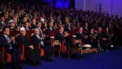 مشاركة الرئيس عبدالفتاح السيسي في احتفالات عيد الشرطة (فيديو)