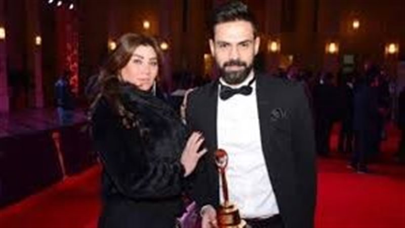 الفنانة جيني كامل وطليقها أمير طعيمه