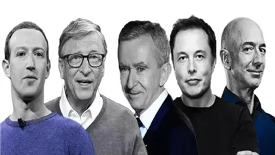 إيلون ماسك في المقدمة .. قائمة أغنى 10 شخصيات في العالم 2025