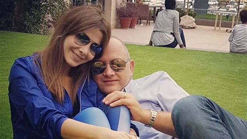نانسي عجرم وزوجها