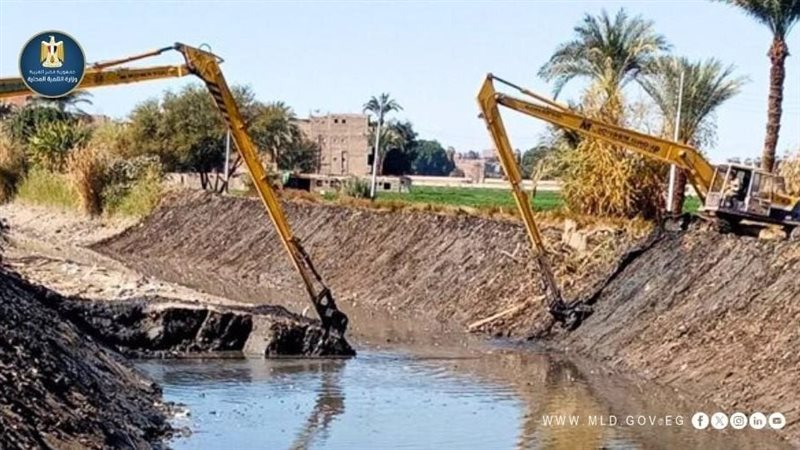 تطهير الترع والمصارف