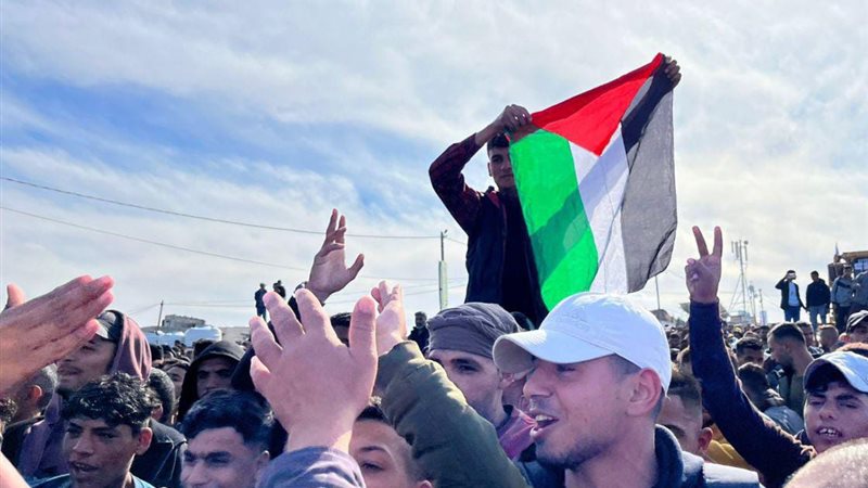 وصول الاسرى الفلسطينيين المحررين إلى رام الله
