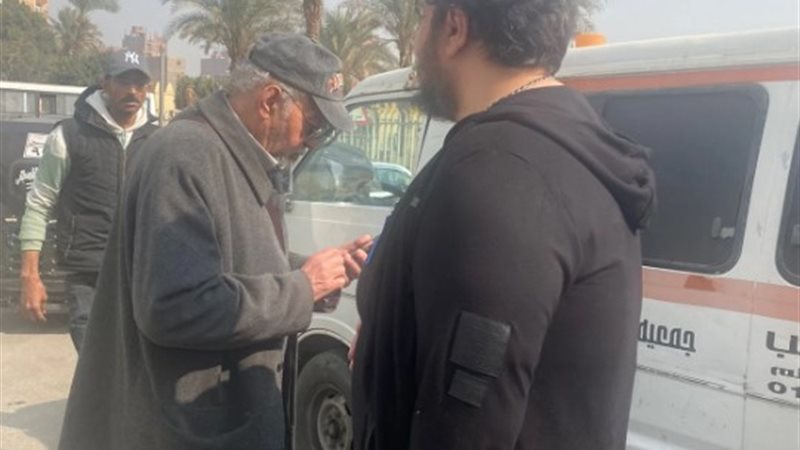 جنازة زوجة سامي مغاوري