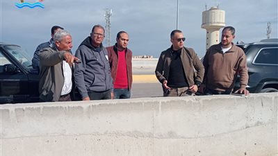 رئيس جهاز القرى السياحية يتفقد مشروعات منطقة التوسعات الجنوبية بنيو مارينا
