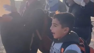 «بلدي الغالية الحلوة».. أطفال غزة يحيون العودة بأهازيج من القلب (فيديو)