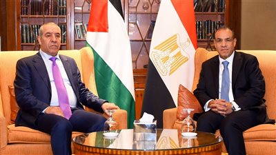 وزير الخارجية يستقبل أمين سر اللجنة التنفيذية لمنظمة التحرير الفلسطينية