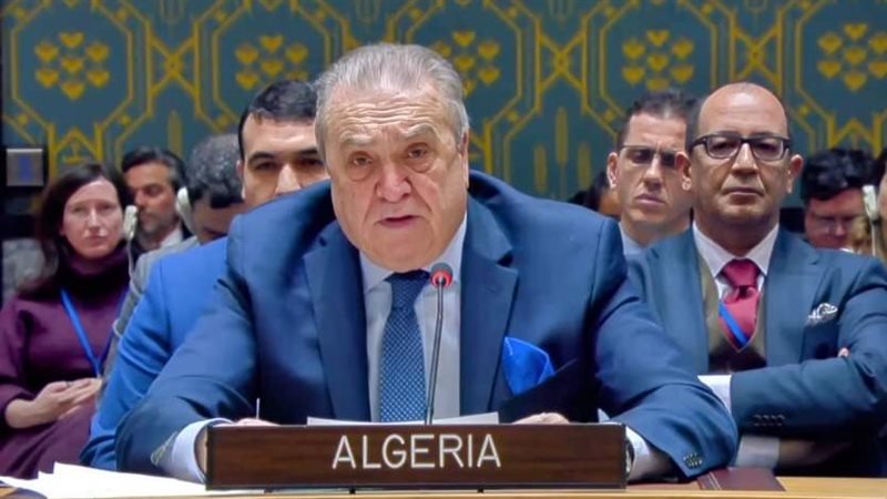 مندوب الجزائر في مجلس الأمن 