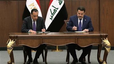 رئيس الوزراء ونظيره العراقي يترأسان أعمال الدورة الثالثة للجنة العليا المشتركة