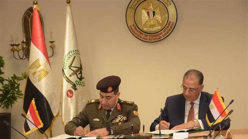 بروتوكول تعاون بين وزارة الخارجية وقيادة قوات الدفاع الشعبي 
