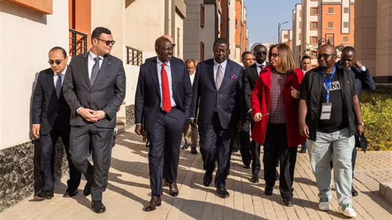 جانب من الزيارة