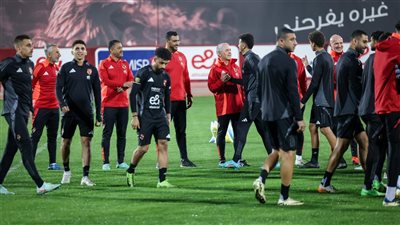 كواليس مران الأهلي الختامي قبل مواجهة مودرن سبورت في الدوري